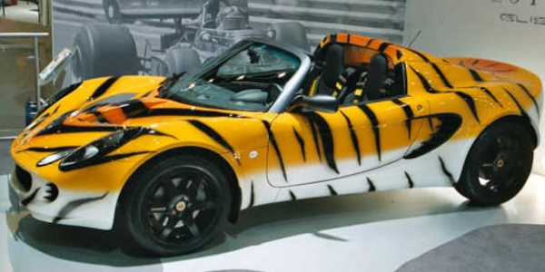 Lotus Elise Tiger Top10 Vehicle Wraps