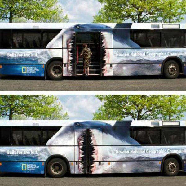 National Geographic Shark Bus Wrap Top10 Vehicle Wraps