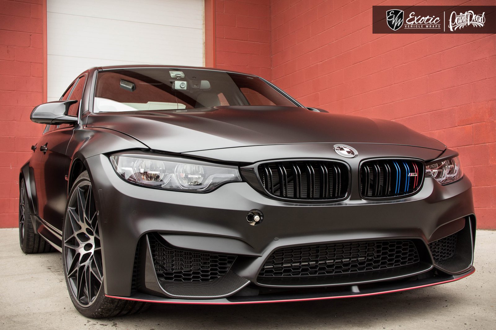 BMW M3 Satin Black F wm