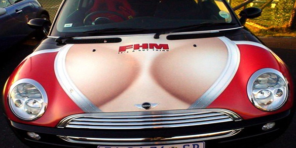 FHM Mini Cooper Top10 Vehicle Wraps