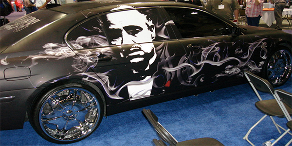 Matte Black Godfather Top10 Vehicle Wraps