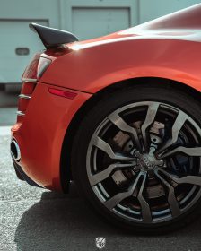 Audi R8 KPMF Gloss Iced Red Titanium