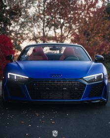 Audi R8 Spyder PWF Matt Dark Anodized Blue