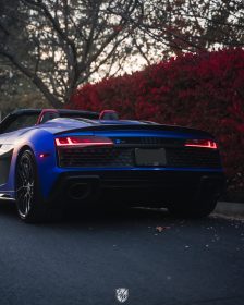 Audi R8 Spyder PWF Matt Dark Anodized Blue