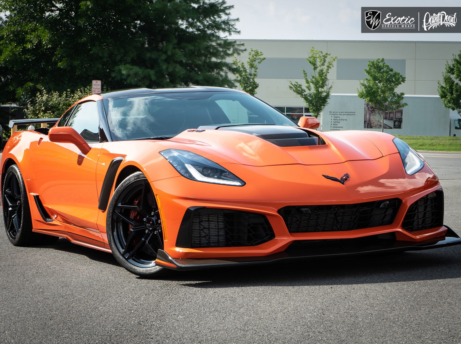 Chevrolet Corvette Zr1 Full Front Ppf Gold Package Interior