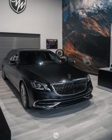 Mercedes S650 Maybach KPMF Matte Black