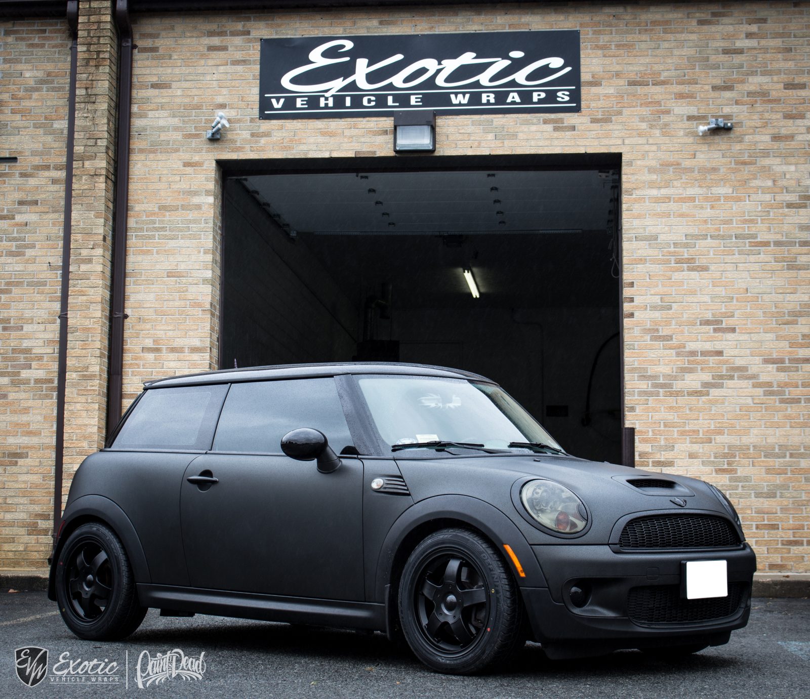 Compatibel met Gentleman vriendelijk Elementair matte-black-minicooper-frontshop-wm -